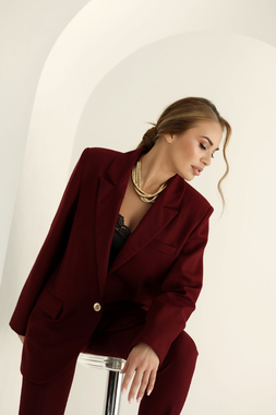 Kостюм бордо